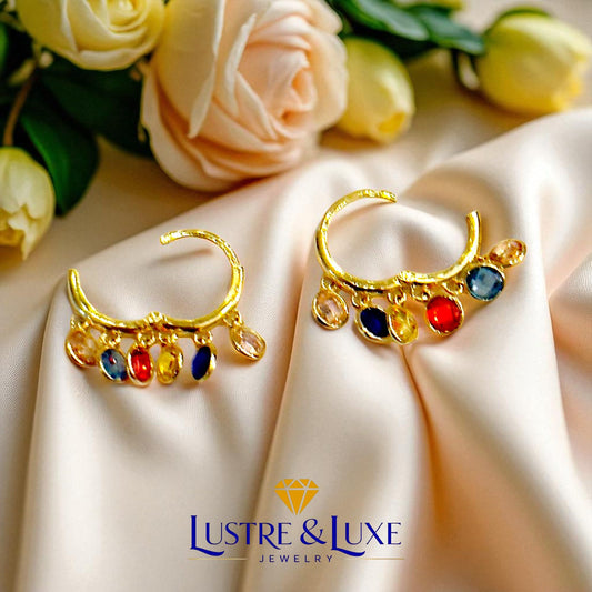 14K Solid Yellow Gold Hoop Earrings for Women – 0.5 Inch Hoop Diameter, Classic Lightweight Everyday Hoops, Hypoallergenic, Secure Clasp, Fine Jewelry Gift, Made in USA